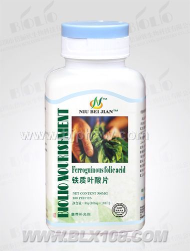 紐倍健--鐵質(zhì)葉酸片