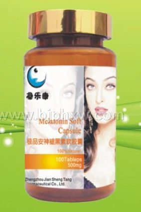 極品安神褪黑素軟膠囊 500mg×100粒