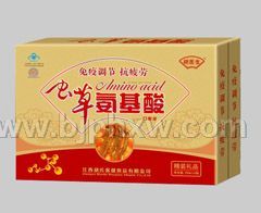 蟲草氨基酸口服液(禮盒) 金卡紙張 帶手提袋