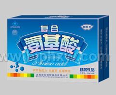 鈣鐵鋅氨基酸口服液(禮盒)銀鋁箔紙張