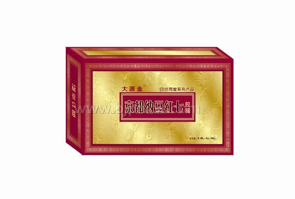 京都納豆紅七膠囊