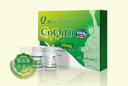 美國Q-Best&reg;芯脈舒輔酶Q10軟膠囊