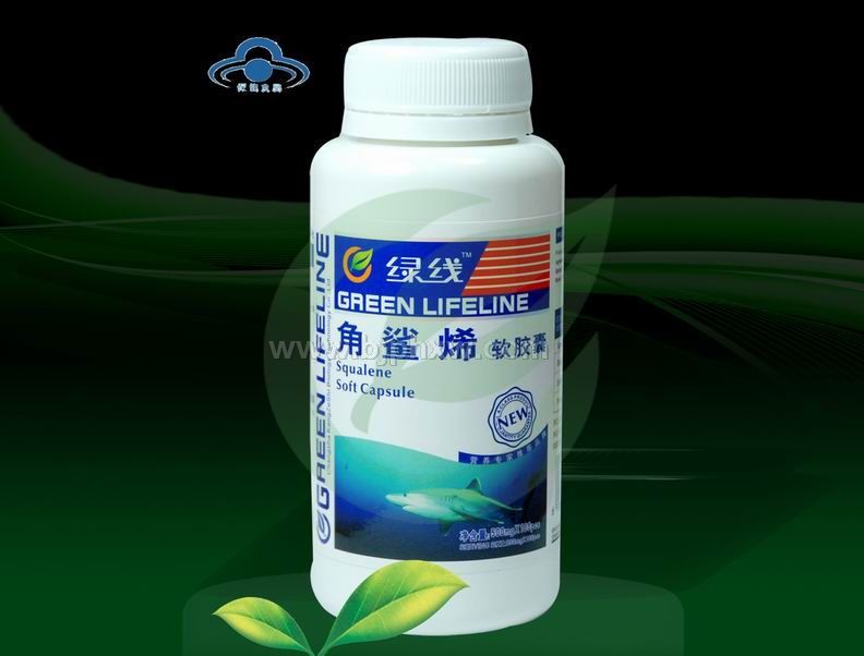 角鯊烯軟膠囊 — 綠線