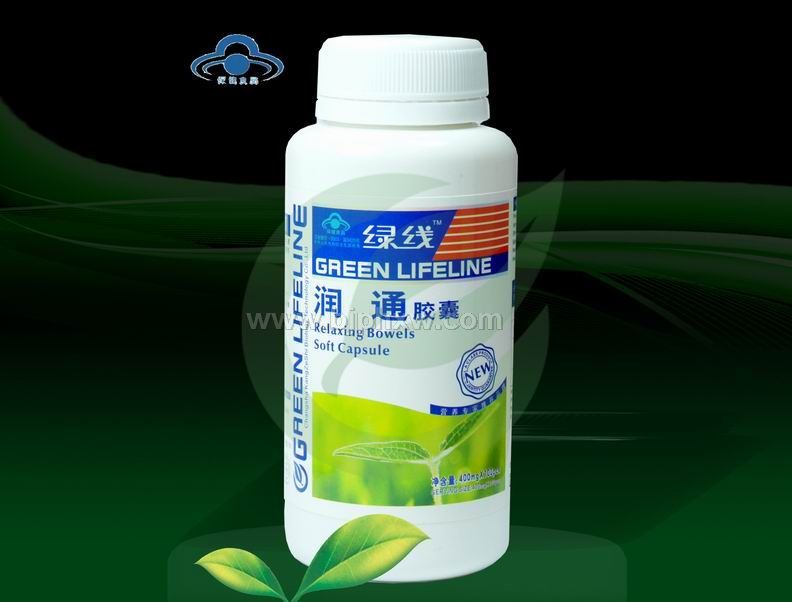 潤通膠囊 — 綠線