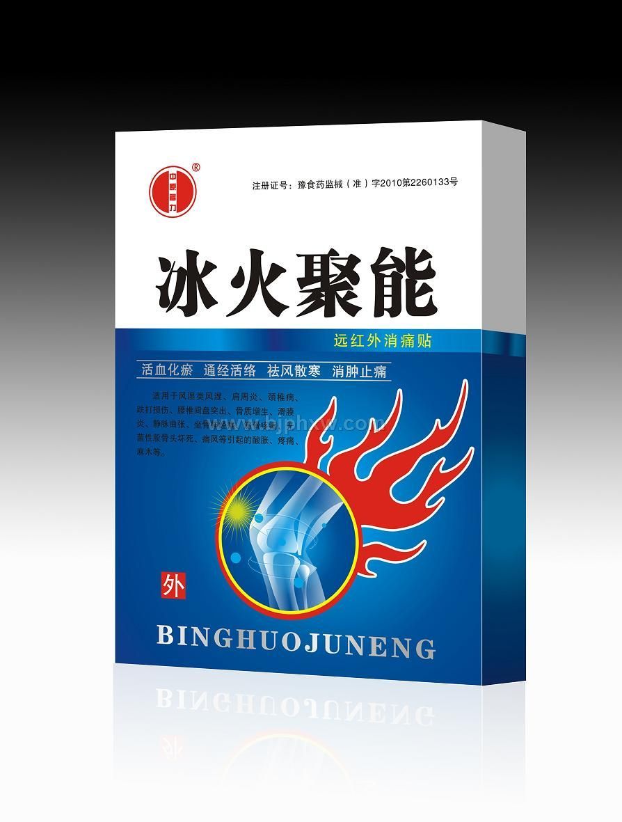 新型濕敷劑-冰火聚能貼