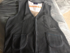 廠(chǎng)家低價(jià)直銷(xiāo)中老年人保暖馬甲自發(fā)熱脊愛(ài)馬甲