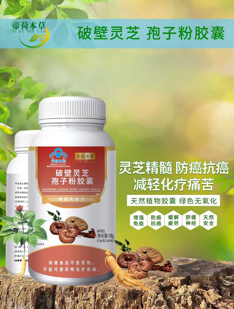 破壁靈芝孢子粉膠囊（爆品4.8元、有背書(shū)、有講師扶持）