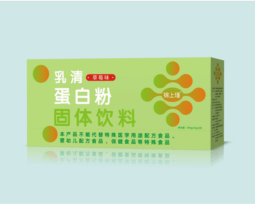 乳清蛋白粉固體飲料（草莓味）