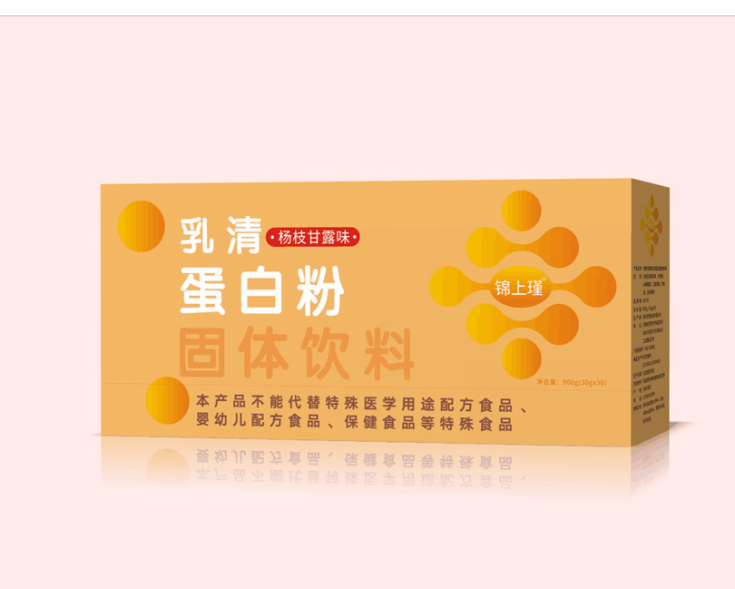 乳清蛋白粉固體飲料(楊枝甘露味）