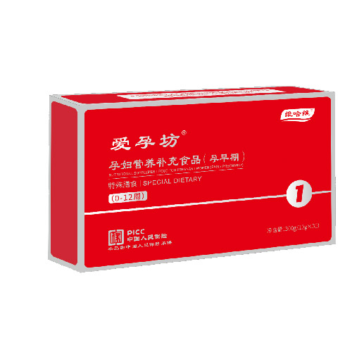 愛(ài)孕坊一段 孕婦營(yíng)養(yǎng)補(bǔ)充食品(孕早期)