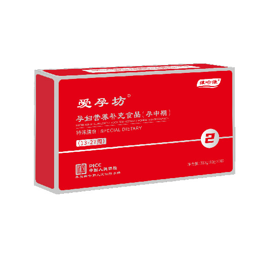 愛(ài)孕坊二段 孕婦營(yíng)養(yǎng)補(bǔ)充食品(孕中期)