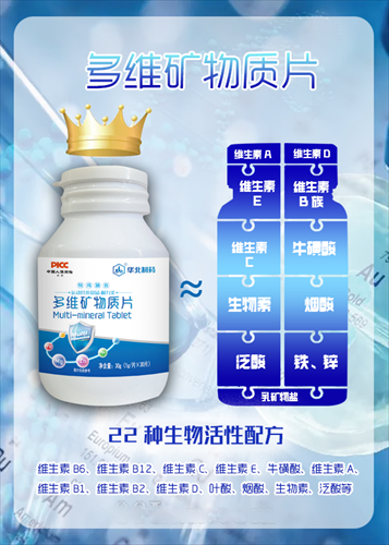 華北制藥多維礦物質(zhì)片