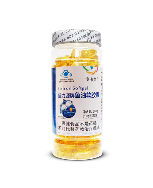 盛力源牌魚油軟膠囊（白標(biāo)）200粒