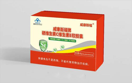 威康斯福牌硒維生素C維生素E軟膠囊