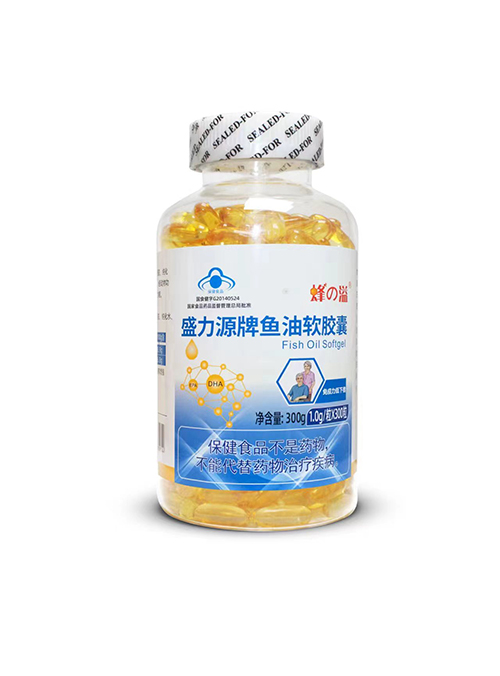 盛力源牌魚油軟膠囊  蜂溢 300粒