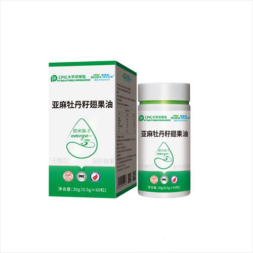 亞麻牡丹籽翅果油