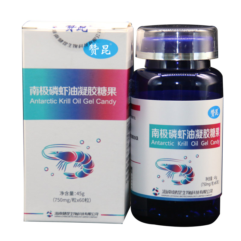 南極磷蝦油凝膠糖果